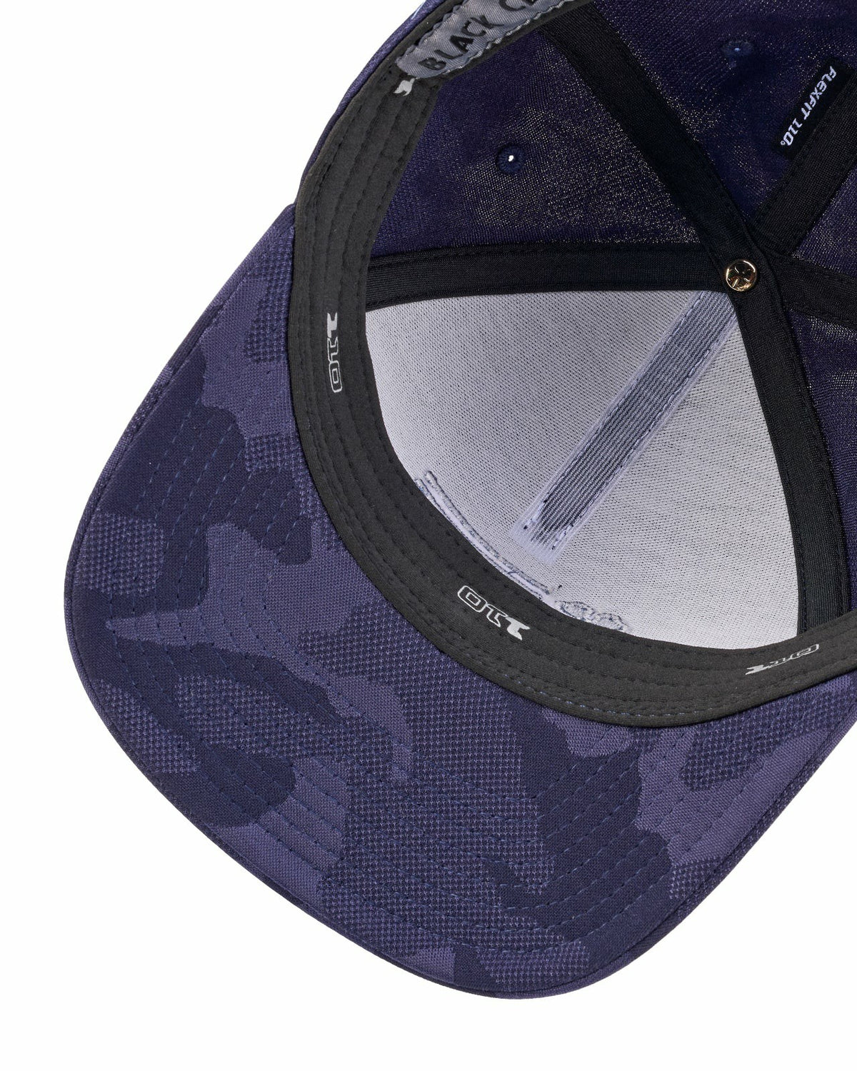 Unisex Adjustable Blue USA Flag Patriotic Hat with Camo