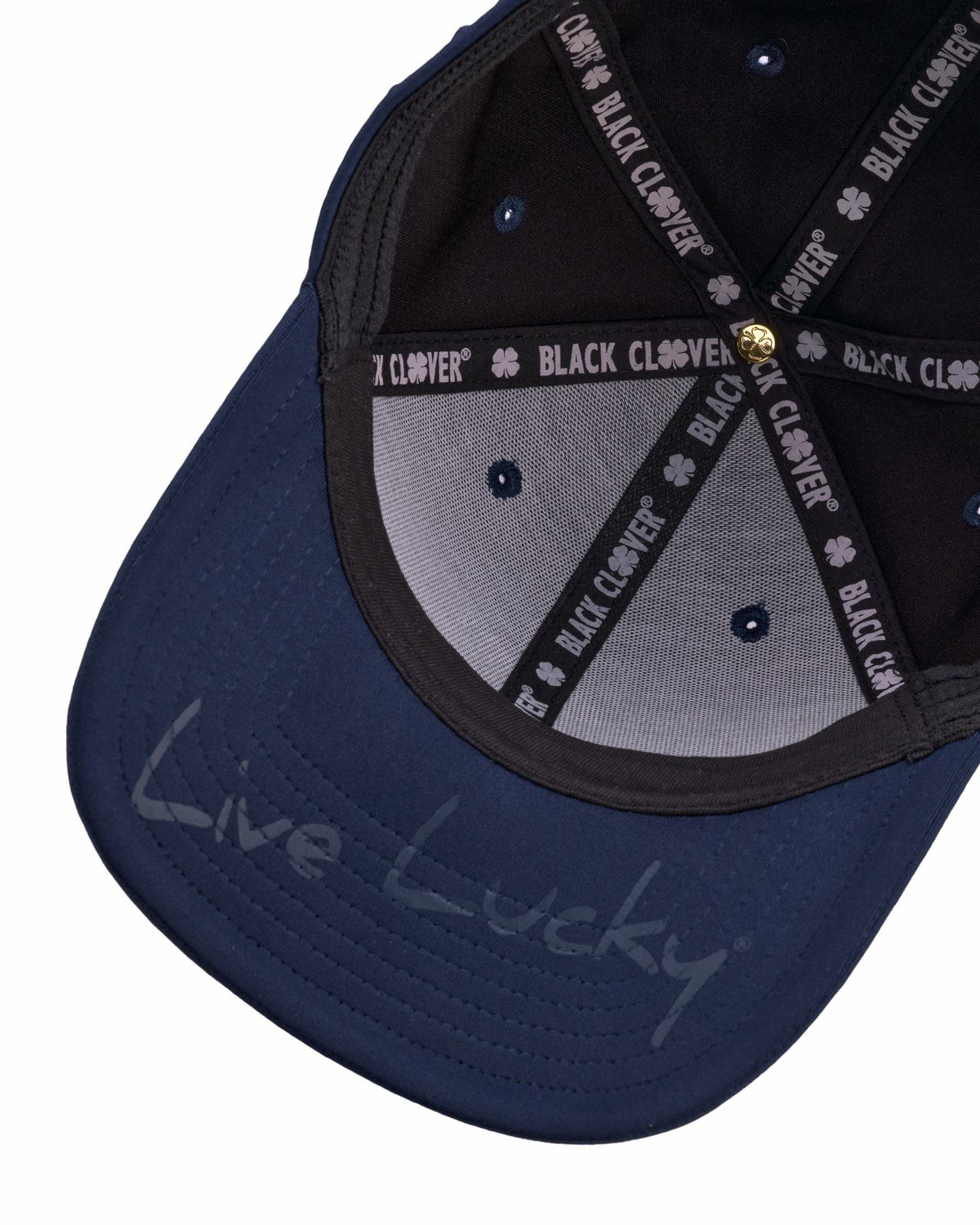 Navy Blue Premium Clover Hat for Golf and Lifestyle