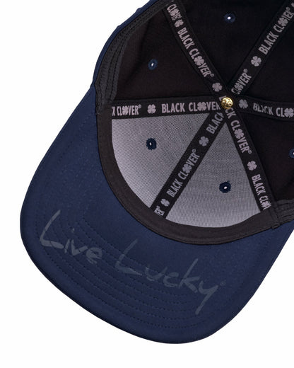 Navy Blue Premium Clover Hat for Golf and Lifestyle