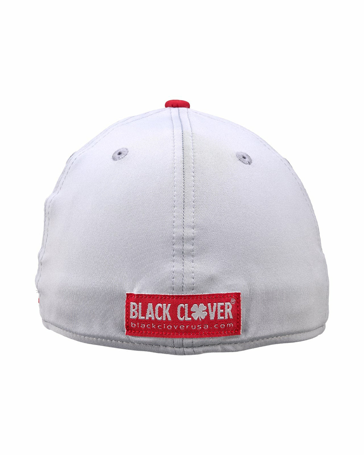 Silver and Red Premium Clover Hat for Golf and Lifestyle