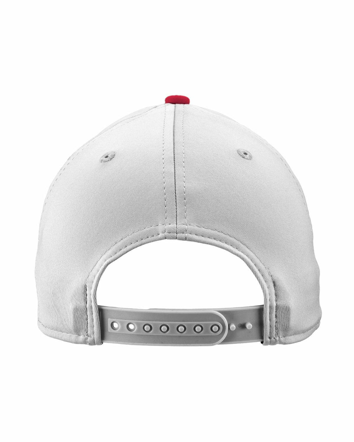 Silver and Red Premium Clover Hat for Golf and Lifestyle