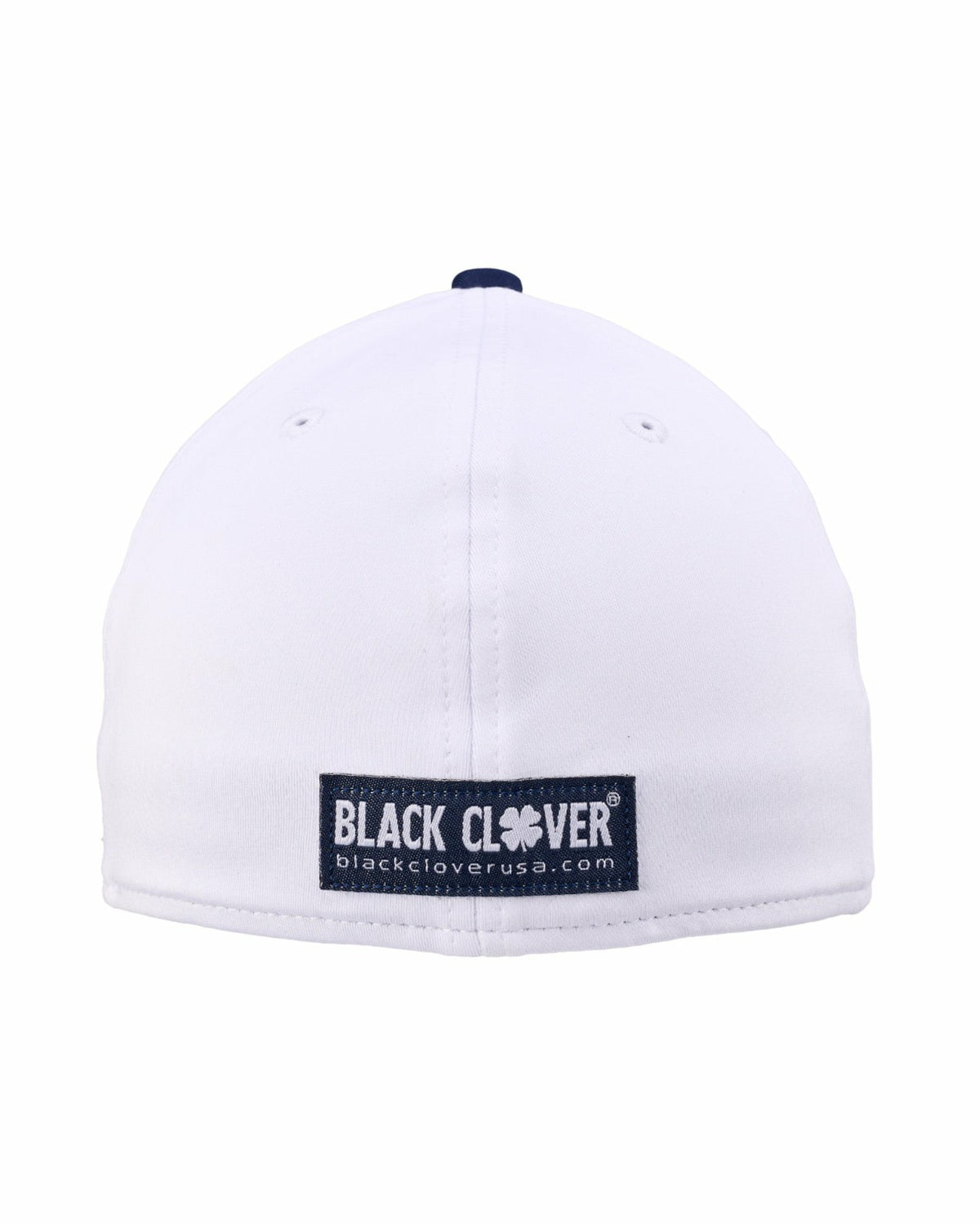 White and Navy Blue Premium Clover Hat For Golf and Lifestyle