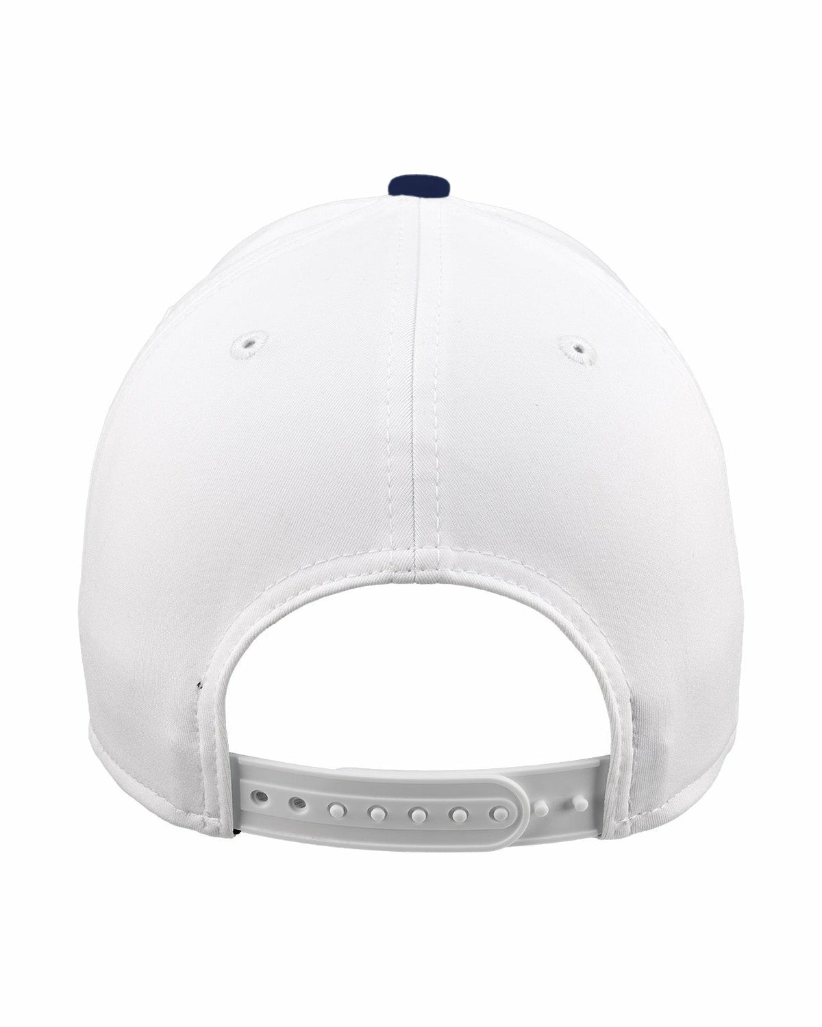 White and Navy Blue Premium Clover Hat For Golf and Lifestyle
