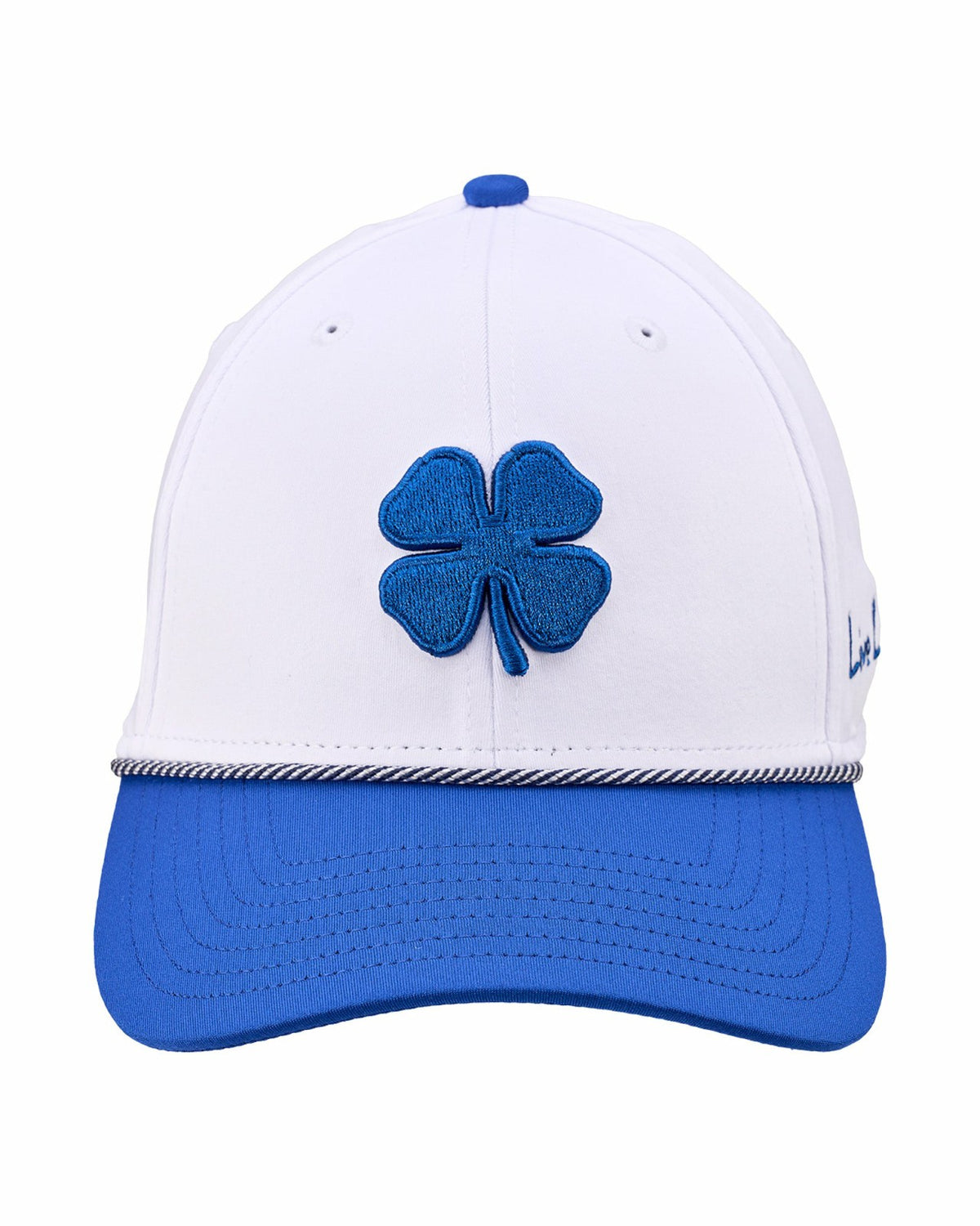 Blue and White Premium Clover Hat for Golf and Lifestyle