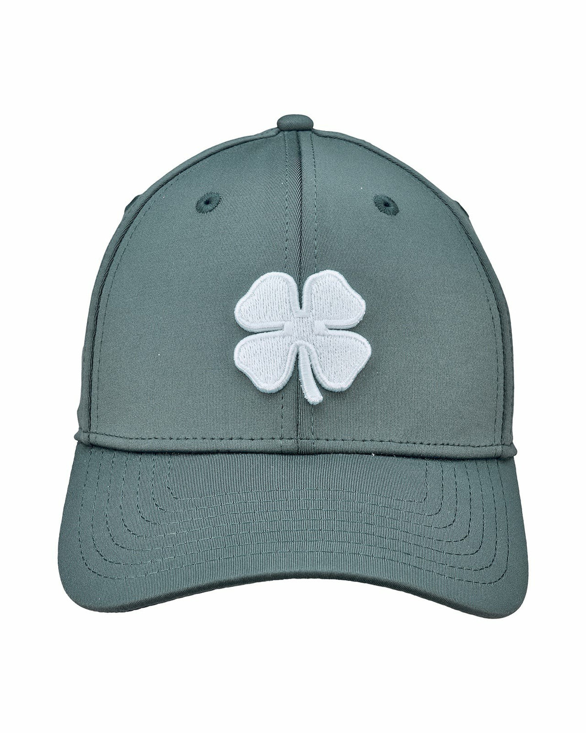 Charcoal and White Premium Clover Hat for Golf and Lifestyle