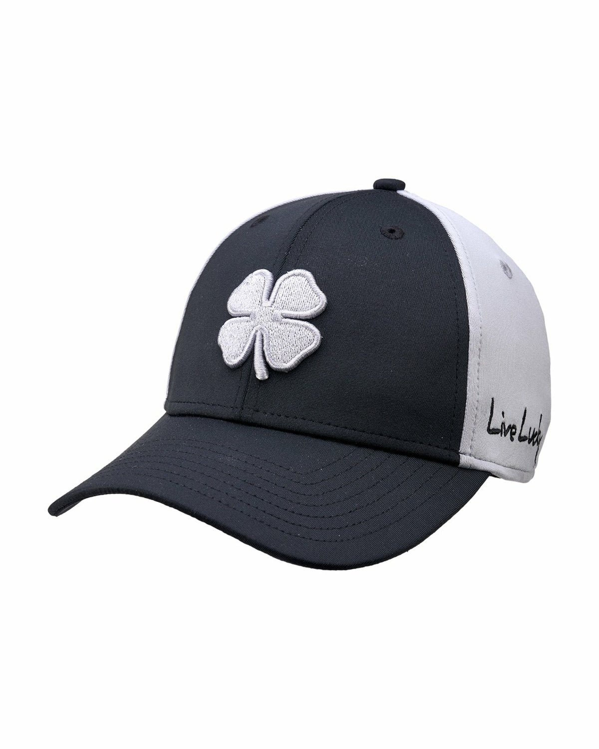 Grey and Black Premium Clover Hat for Golf and Lifestyle
