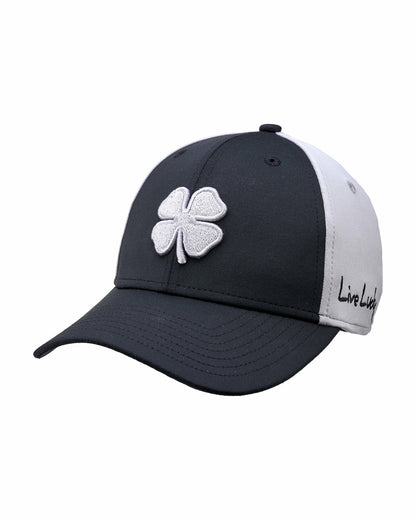 Grey and Black Premium Clover Hat for Golf and Lifestyle