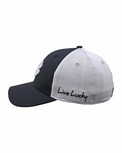 Grey and Black Premium Clover Hat for Golf and Lifestyle