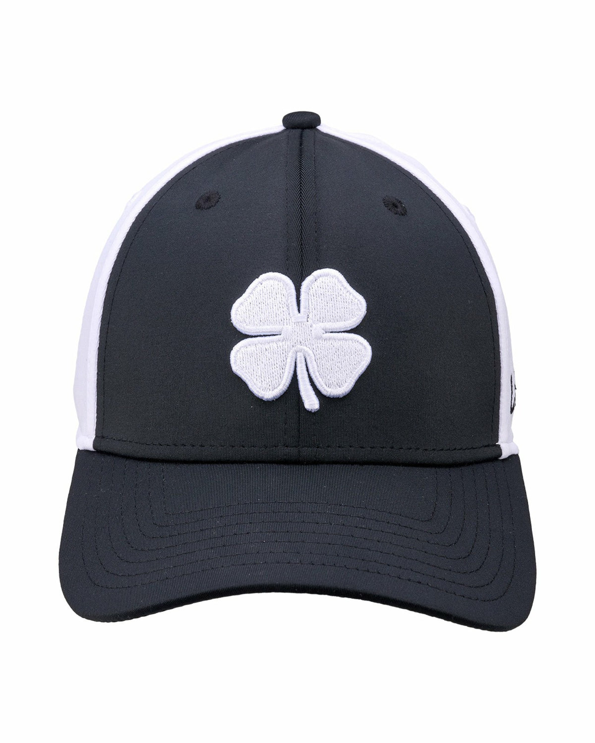 White and Black Premium Clover Hat For Golf and Lifestyle