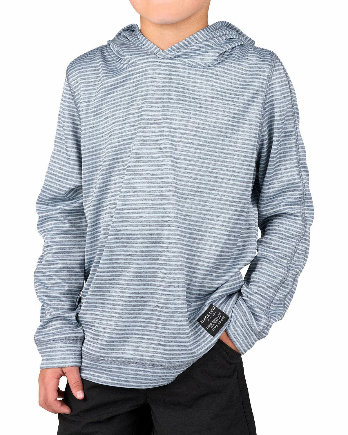 Jr Zeb Hoodie in Charcoal